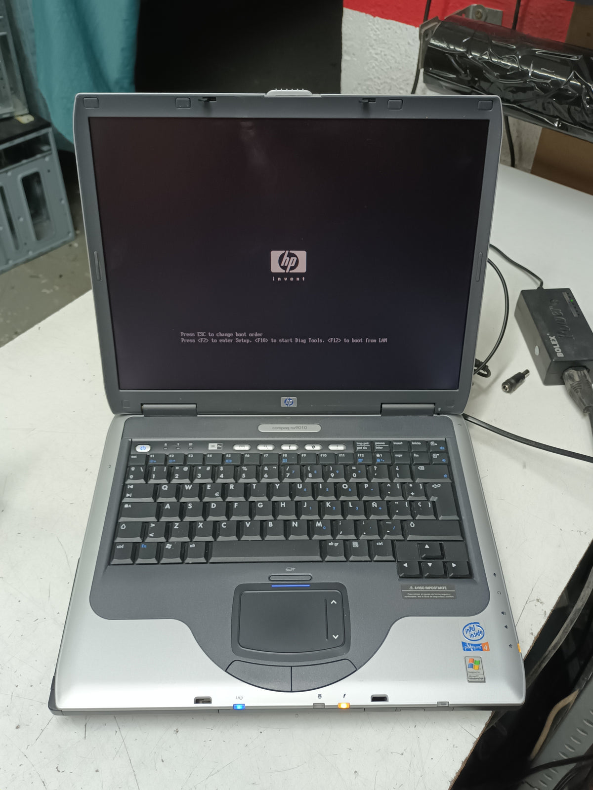 portatil vintage, HP Compac NX 9010, sku-4