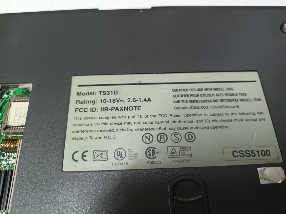 portatil vintage, Digital HiNote VP (Modelo TS31D)
