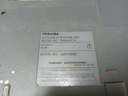 portatil vintage, Toshiba Satellite 4070CD, sku-11