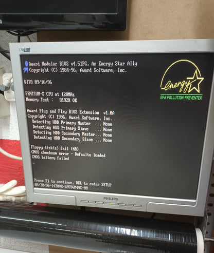 Placa base P54C TR5, con Pentium 120MHz, SKU-16